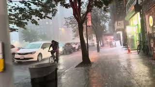 New York Storm on July 14th 7pm  #news #america #nyc