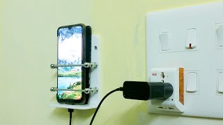 Mobile Phone Charging Wall Holder for Home