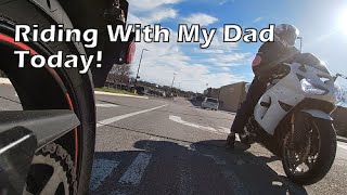 Me and My Dad riding around!