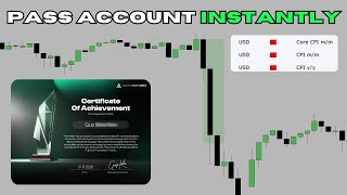 How To Pass Your Funded Account INSTANTLY | Red Folder News Trading Strategy