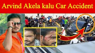 Arvind akela kallu car accident|arvind akela kallu death Arvind Akela kalu CCTV Video