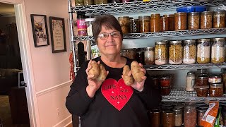 Jar it up January!! Canning potatoes!!