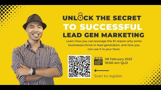 Unlock the Secret to Successful Lead Generation Marketing - Webinar