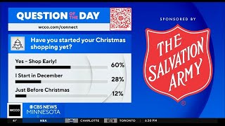 WCCO Minneapolis: Question of the Day sponsored by The Salvation Army