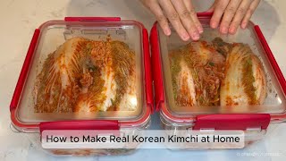 How to Make Real Korean Kimchi at Home