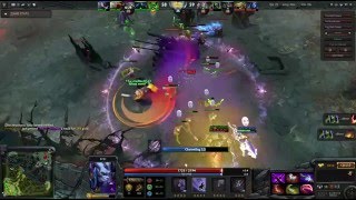 Epic throne rush. Comeback is real - Dota 2