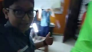 Making video of classmate webseries.