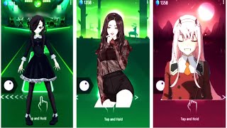 WEDNESDAY ANIME BLOODY MARY vs BLACKPINK JISOO FLOWER ANIME vs TOCA TOCA ANIME