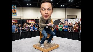 Sheldon freaks out playing a video game 3d model in the making