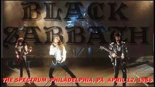 Black Sabbath - Live At The Spectrum - Philadelphia, PA - 04/12/1986 - Ray Gillen