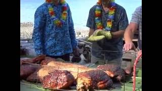 Quadra Island pig roast 2016
