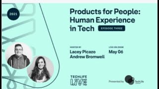 TechLife Live — Products for People - Data Driven Products