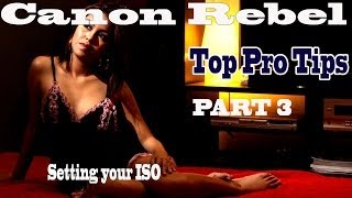 Canon Rebel course: PART 3  ISO