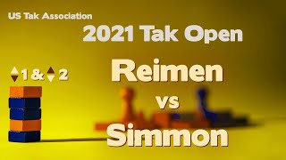 Reimen vs Simmon - 2021 Tak Open - Live Self-Commentary