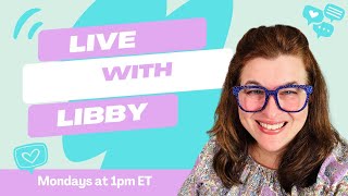 Live with Libby - Let's Make a Card