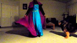 Elsa's Coronation Dress c: ft. Max