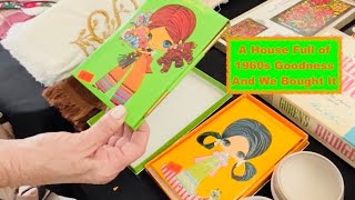 We're Finding the 1960's in Sun City West AZ Estate Sales/Thrift With Us