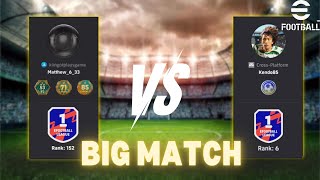 Another eFootball Remontada! Beating Rank 6 in Insane Comeback Match