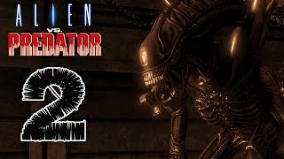 ALIENS VS PREDATOR: NO NECESITO MIS HERMANOS PARA CAZAR (ALIEN DIFICIL) #2 GAMEPLAY LATINO