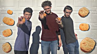 The Chicken Nugget Eating Battle! (W/ punishment)