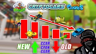 New Player Profits INCREASED & OLD NERFED For CCAR, CPAN, and CGAR! - CryptoCars ROI Nerf Update