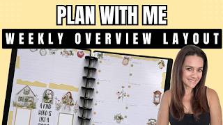 Plan With Me [Weekly Overview Layout from Live Love Posh]
