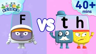 Spelling Made Easy - F vs TH ✏️ | Learn to Read and Spell | Alphablocks
