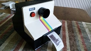 raspberry pi polaroid instant photo thermal printer