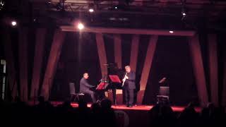 F. Poulenc  sonata  per cl e pf  LIVE da Milano con clarinetto GEWA Sandner. Duo Arbonelli-Defilpo