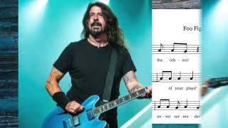 "The Pretender" by the Foo Fighters - recorder play-along