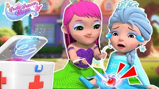 Boo Boo Song | Princess Got Hurt Song | Nursery Rhymes for Kids | Pretty Princess Magic