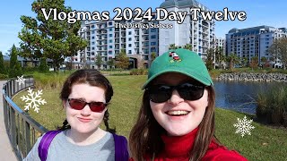 Vlogmas Day Twelve - Christmas at Disney's Riviera Resort | Holidays with TheDisneySisters