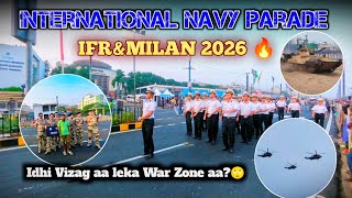 Vizag lo World Biggest Navy Show 😱 | IFR Milan 2026 Full Show #ifr2026 #vizag #milan #indiannavy