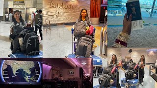 India🇮🇳 to Newzealand🇳🇿 journey || #studyabroad2024 #newzealand #subscribetomychannelplz