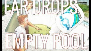 EAR DROPS EVAPORATE ENTIRE POOL [NOT CLICKBAIT]
