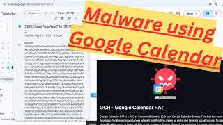 Using Google Calendar as C2 - APT41 Hackers from China