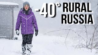 Daily Routine of a COUNTRY GIRL in The COLDEST Place in SIBERIA❄️Morning To Night Rural Life🥶