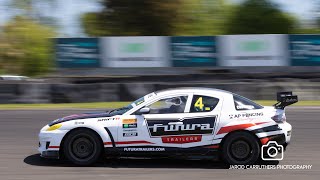Epic race 3 at Manfeild NZ in Mazda Rx8 series!