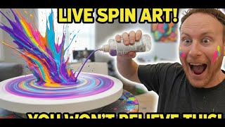 Spin Art For Fans 🍥 #live #livestream
