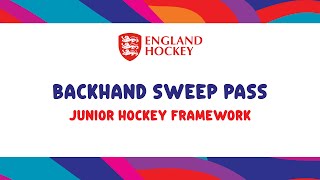 U8 Backhand Sweep Pass - Junior Hockey Framework
