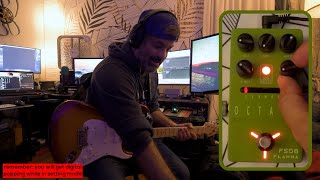 FLAMMA FS08 Polyphonic Octave Pedal Review on Guitar!