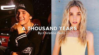 Oliver Muhl and Jenna Davis(Jollie)~A Thousand Years
