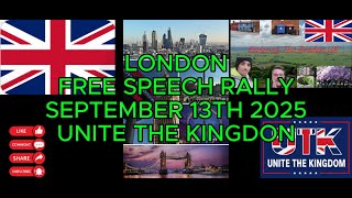 LONDON SEPTEMBER 13TH 2025 - FREE SPEECH RALLY - FROM OUR VIEW  - INCLUDING IG_AUDITS