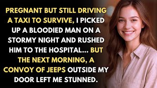 On a Rainy, Deserted Road, I Helped a Bloodied Man to the Hospital—But the Next Morning, a Knock ...