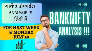 Monday Bank Nifty Analysis | 29 July Market Prediction | Weekly BankNifty Market Profile Analysis