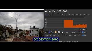 jammer detected on 107.7mhz possible a pirates joke direction azimuth wnw