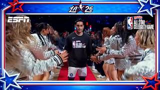 ✨ 2026 NBA All-Star Celebrity Game starting lineup introductions | NBA on ESPN
