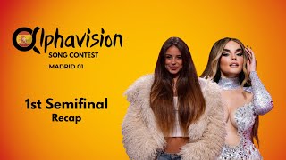 Semi Final 1 | Madrid | Alphavision Song Contest #01