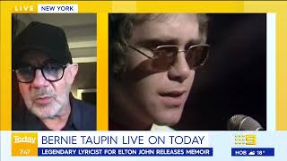 Bernie Taupin - Today Extra interview 12 Sep 2023