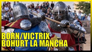 BUHURT COMBATE MEDIEVAL: 5 VS 5 BOHURT LA MANCHA VS BORN VICTRIX